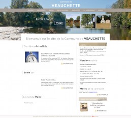 creation du site web du village de veauchette