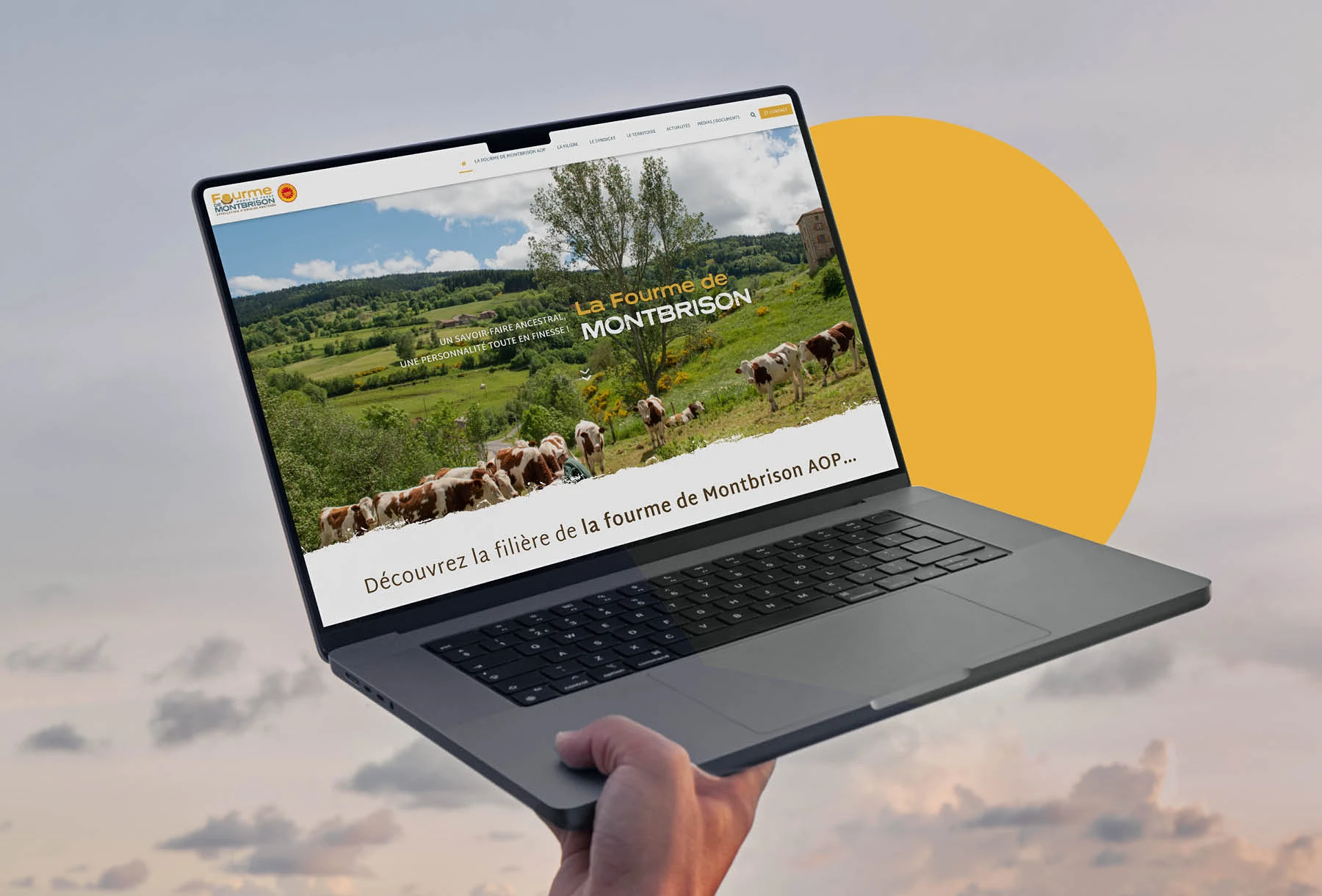 creation site internet syndicat de la fourme de montbrison