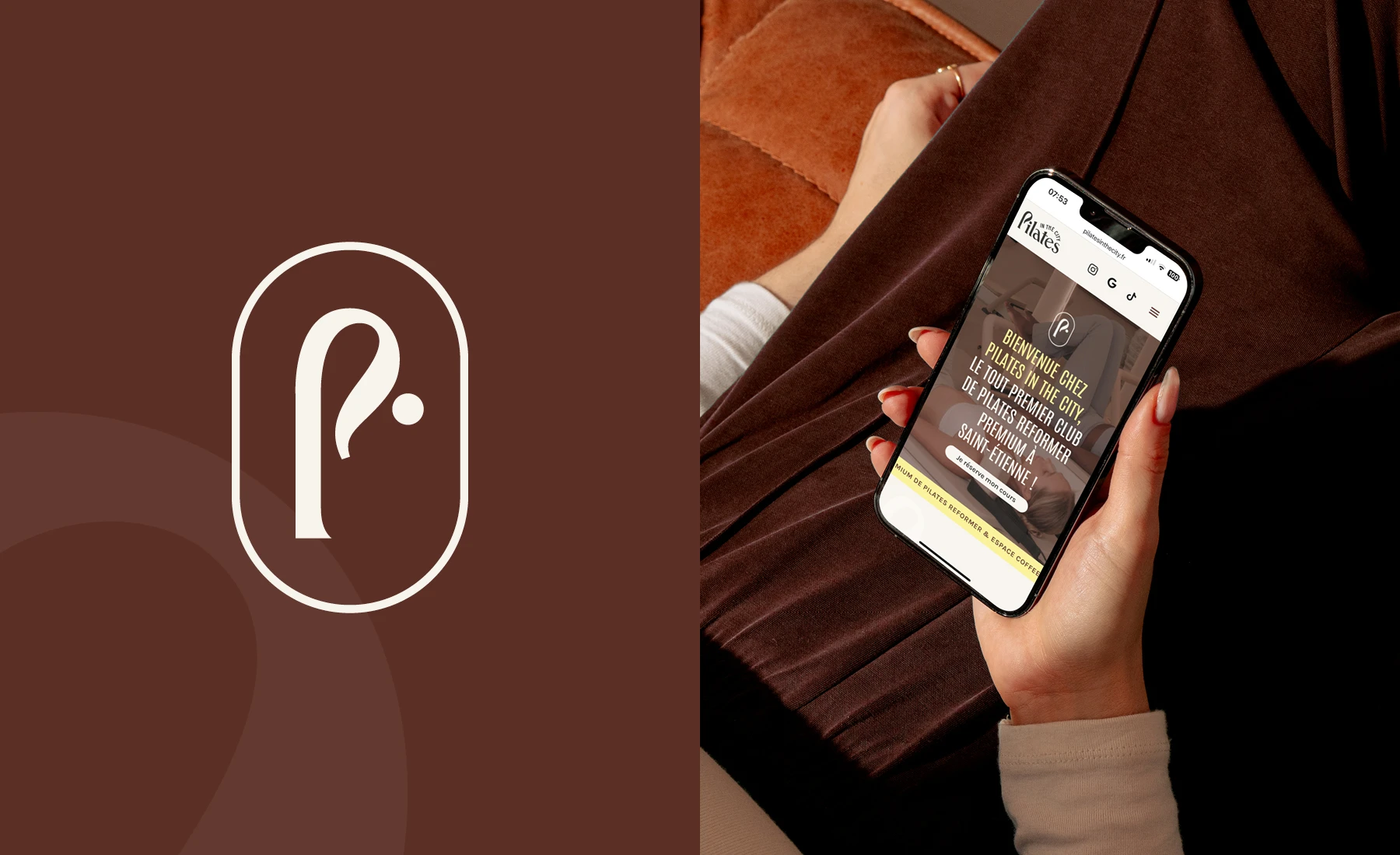 creation site internet vitrine studio pilates reformer à Saint-Etienne